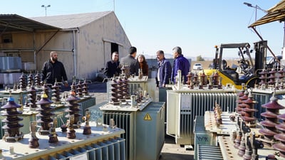 لە سلێمانی ساڵی پار نزیکی 840 محاویلەی لە كاركەوتوو کارەبا هێندراونەتە وەرشە چاککردنەوە