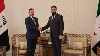 الشرع يبلغ العراق: أي هجوم ينطلق من أراضيكم لن يمر دون رد