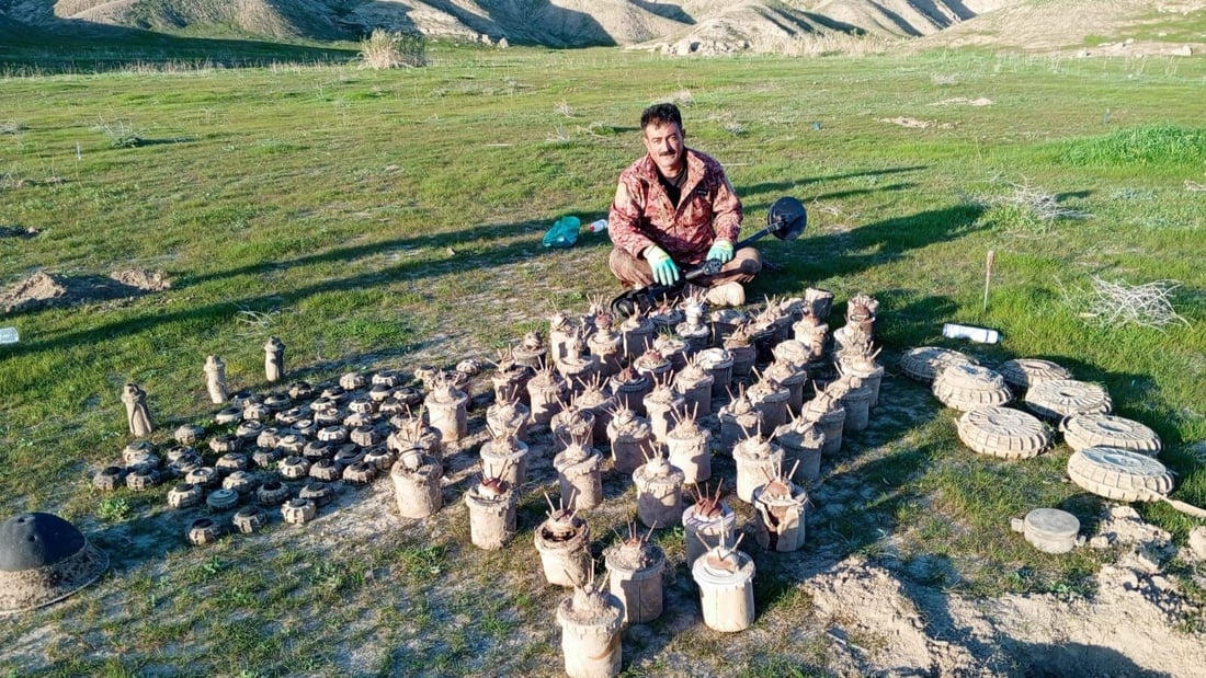 حکومەتی عێراق پەروێزخانی لە 737 مین پاککردەوە