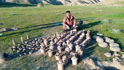 حکومەتی عێراق پەروێزخانی لە 737 مین پاککردەوە