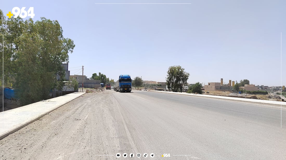 تەواوکردنی شەقامە پشتێنەییەکەی کەلار کێشەی هەیە