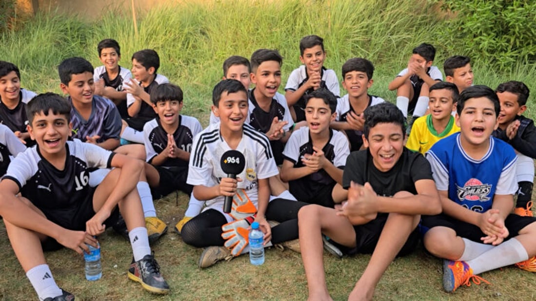 New Wasit academy draws 150 young soccer players despite limited resources