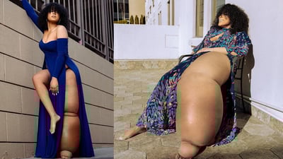 بە قاچێکی 45 کیلۆییەوە بوو بە مۆدێل