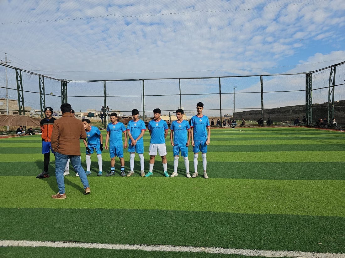 فريق المتوسطة أقوى من الإعدادية في ربيعة.. فاز بالبطولة وقائد الشرطة حضر النهائي