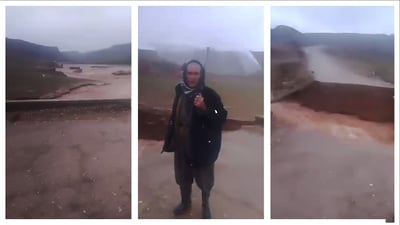 روخانی پردێک لەنێوان تەقتەق و کۆیە کێشەی هاتوچۆی بۆ چەند گوندێک دروستکردووە