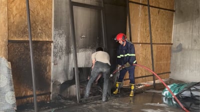 Fire breaks out in unfinished Erbil building