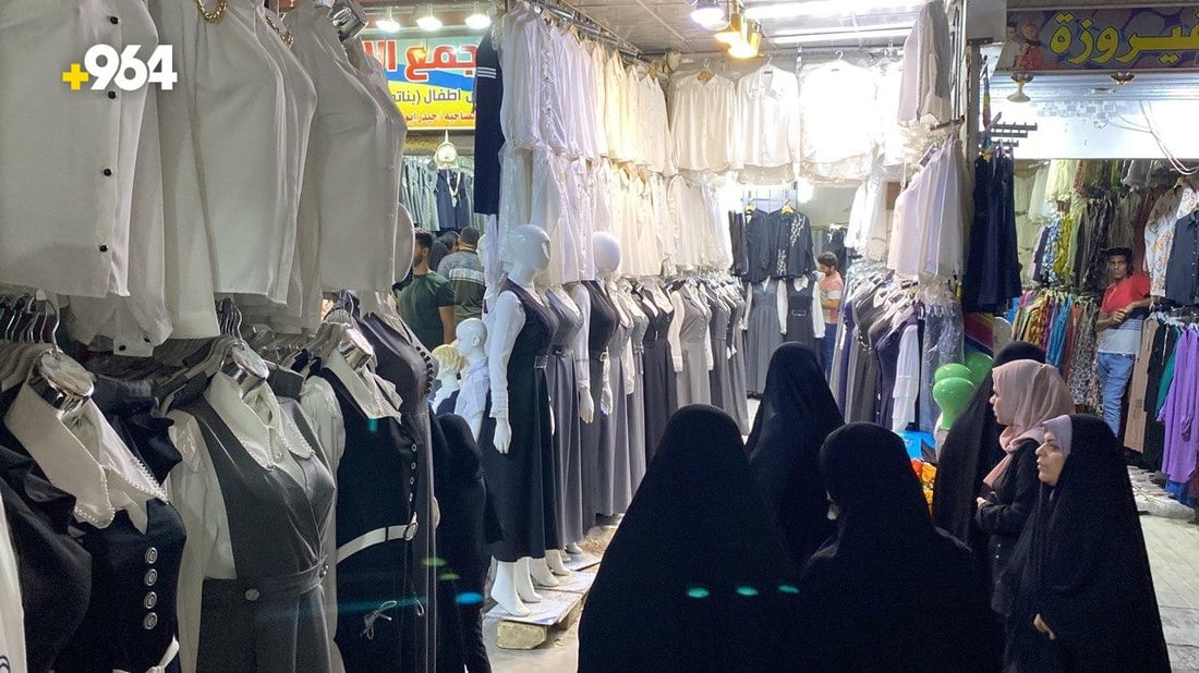 “التلبيسة” في الناصرية أغلى هذا العام والأمهات يفضلن التركي (صور)