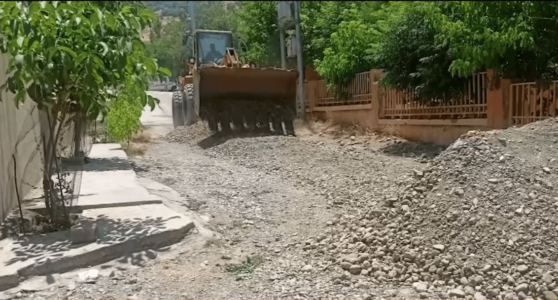 زیادەڕۆیی گەڕەکەکانى گەرمک لادەبرێن و تێكەڵەڕێژ دەکرێن