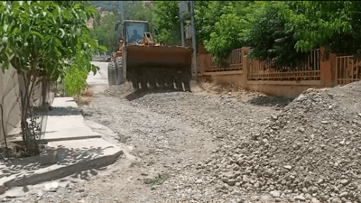 زیادەڕۆیی گەڕەکەکانى گەرمک لادەبرێن و تێكەڵەڕێژ دەکرێن