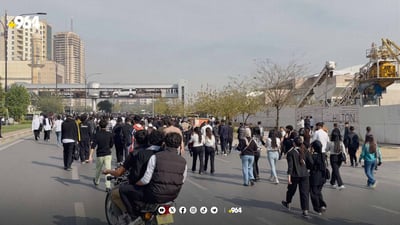 به‌شێكی شه‌قامی 60 مه‌تری سلێمانی داخرا