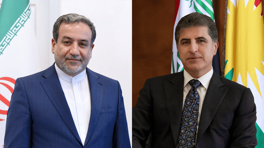 الاتفاقية بين بغداد وطهران محور اتصال نيجيرفان بارزاني وعراقجي