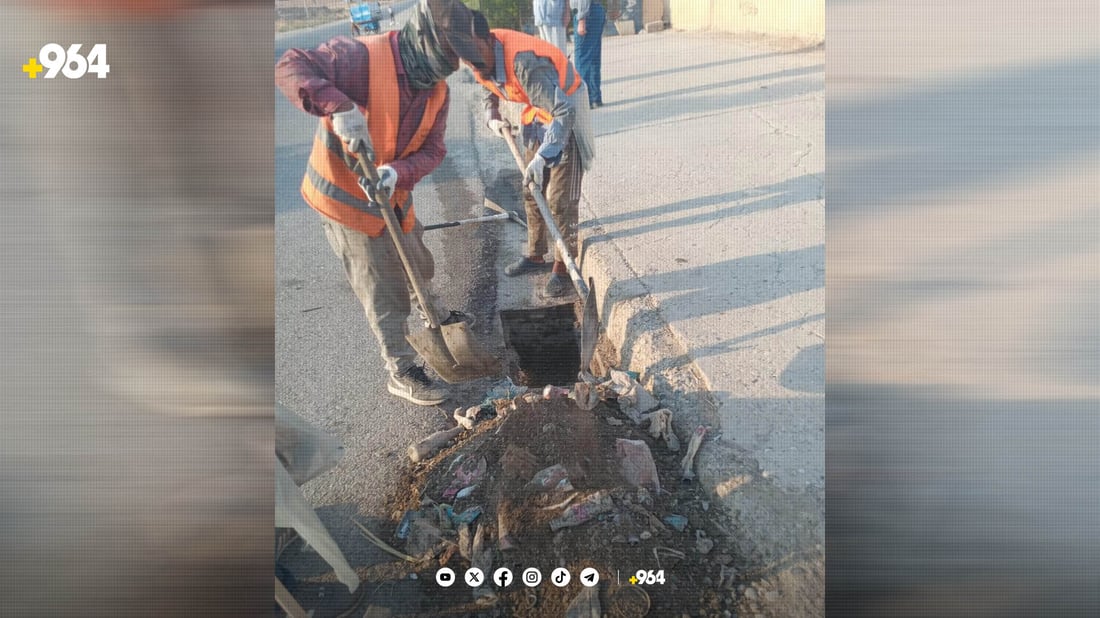 شارەوانی هەولێر ئامادەکاری بۆ رووبەڕووبونەوەی لافاو دەکات