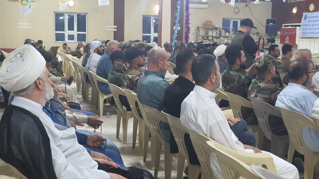 صور: قاعة الحشد الشعبي في تلعفر تجمع الوقفين السني والشيعي على “نبي الرحمة”