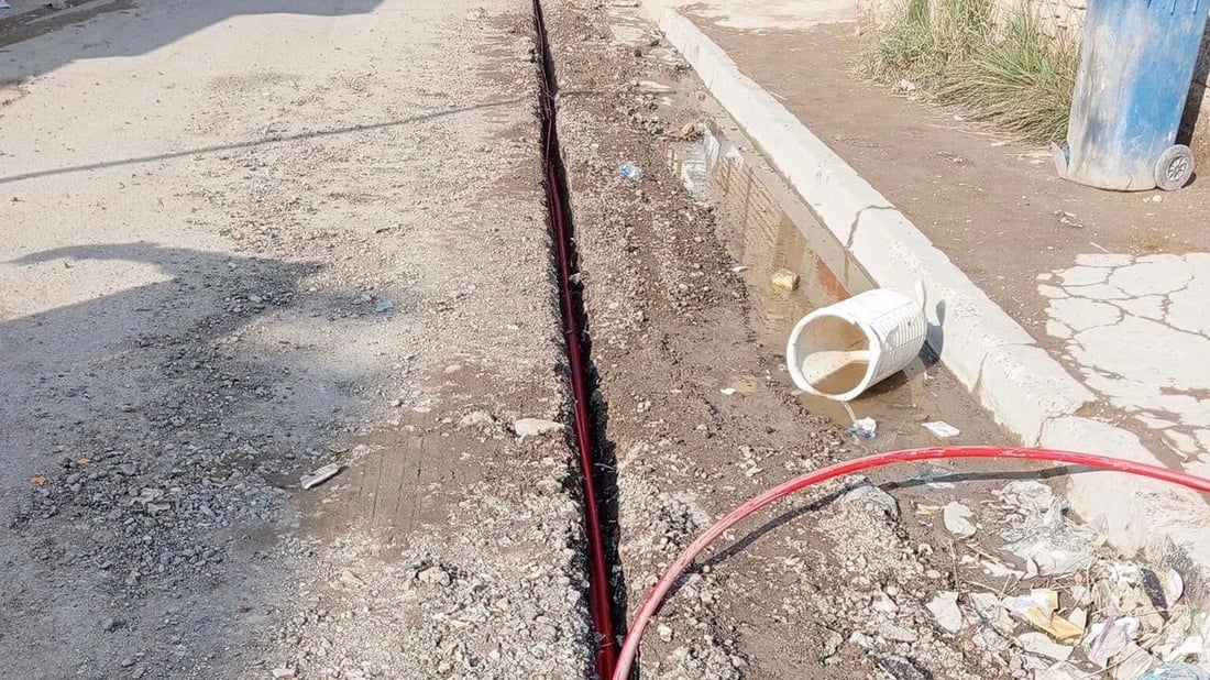 شكاوى من 3 أحياء بغدادية.. شركات الانترنت تدمّر الشوارع ولا تعيدها كما كانت