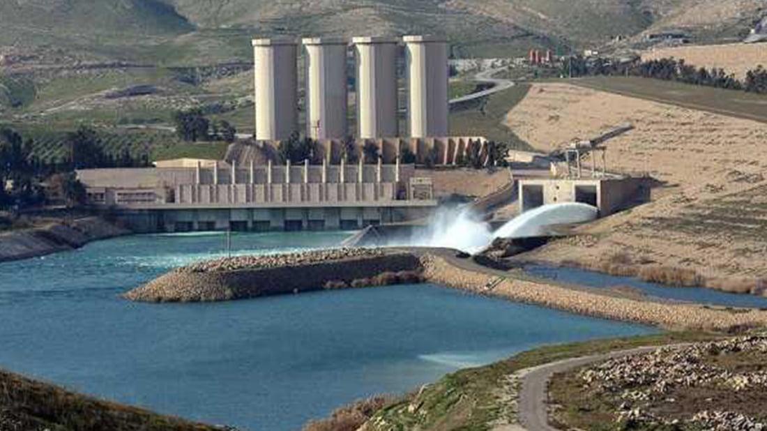 بەنداوی موسڵ رێژەری بەردانەوەی ئاوی زیاد کرد