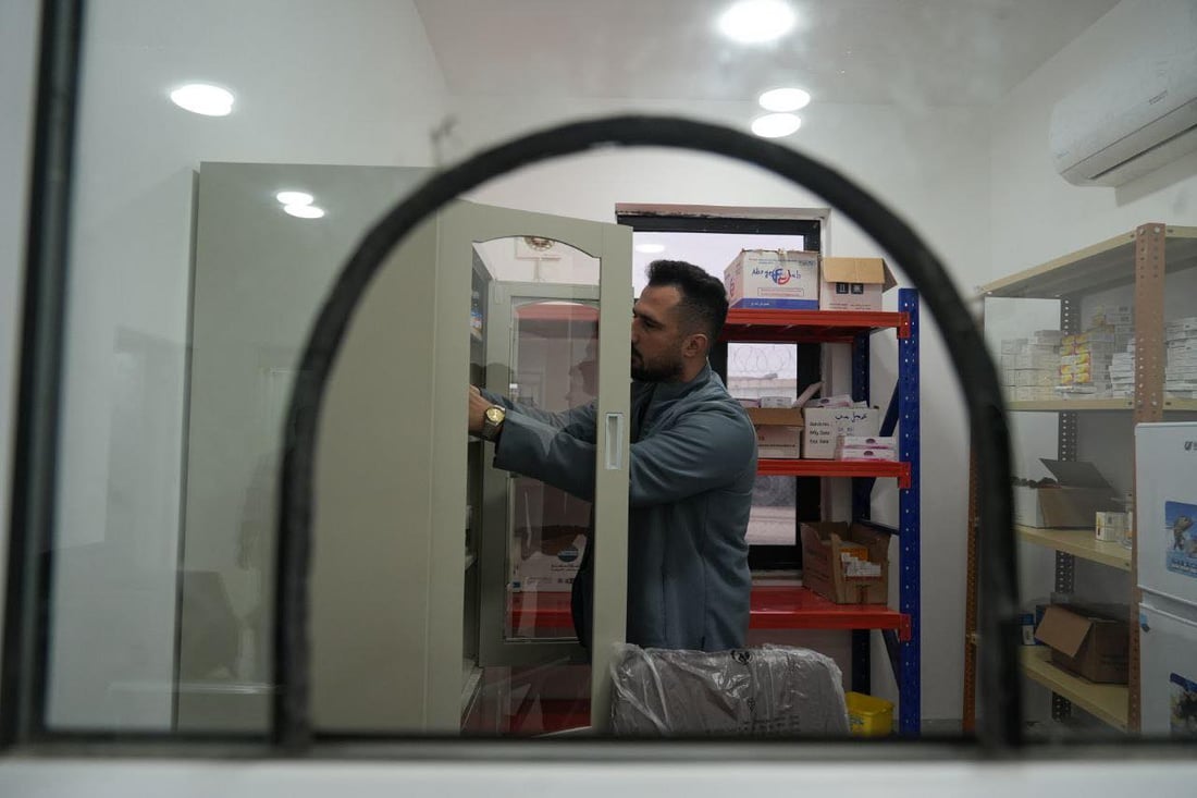 تدشين مركز صحي نموذجي للعراقيين والإيرانيين في منفذ زرباطية