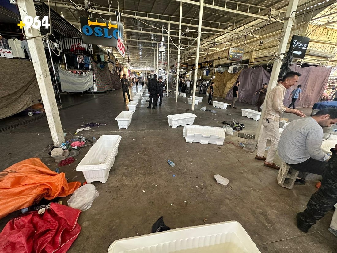 قەرەباڵغیی بازاڕی لەنگەی هەولێر چارەسەر دەکرێت