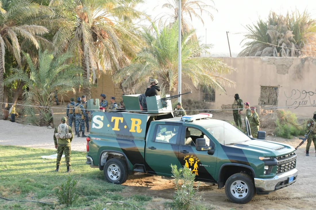 انتشار أمني في ذي قار يسفر عن اعتقال 117 متهماً ومخالفاً