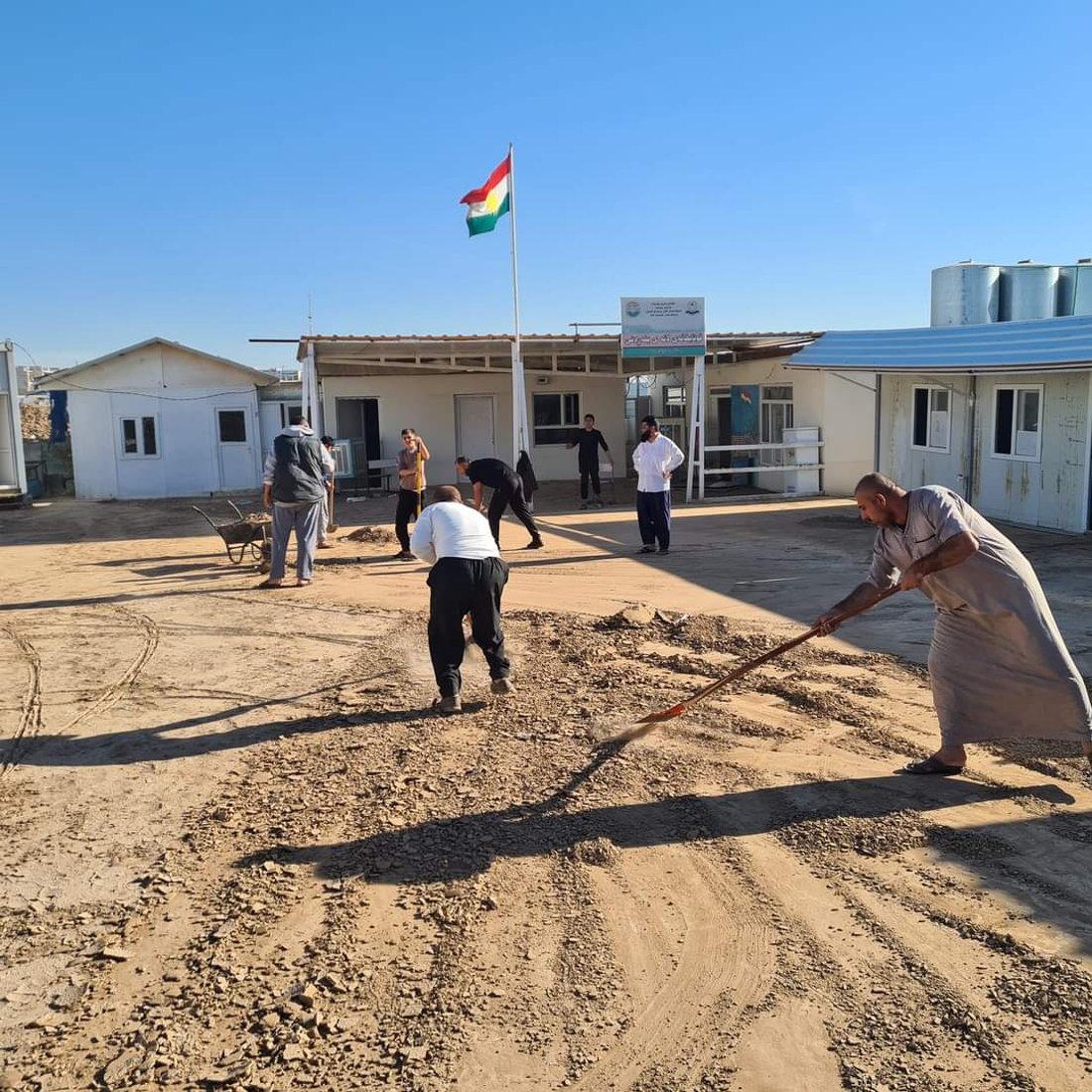 دوای 10 رۆژ قوتابخانه‌كه‌ى لانە سيتی خاوێنکرایەوە