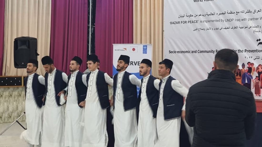 تلعفر: غناء ودبكات شعبية في مهرجان ضد التطرف والعنف (صور)