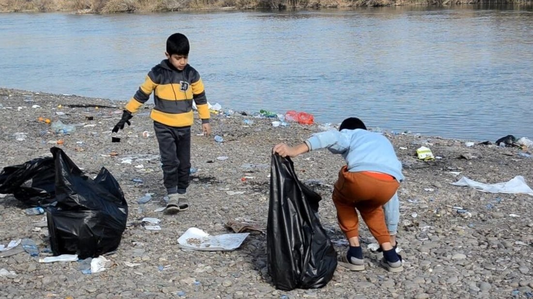 بنات تكريت وأولادها غير مرتاحين لشط دجلة: كلما نظفنا عادوا لتلويثه