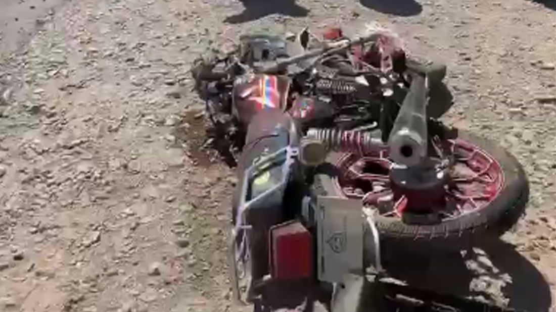بە رووداوی هاتوچۆ ماتۆڕسوارێک گیانی لەدەستدا