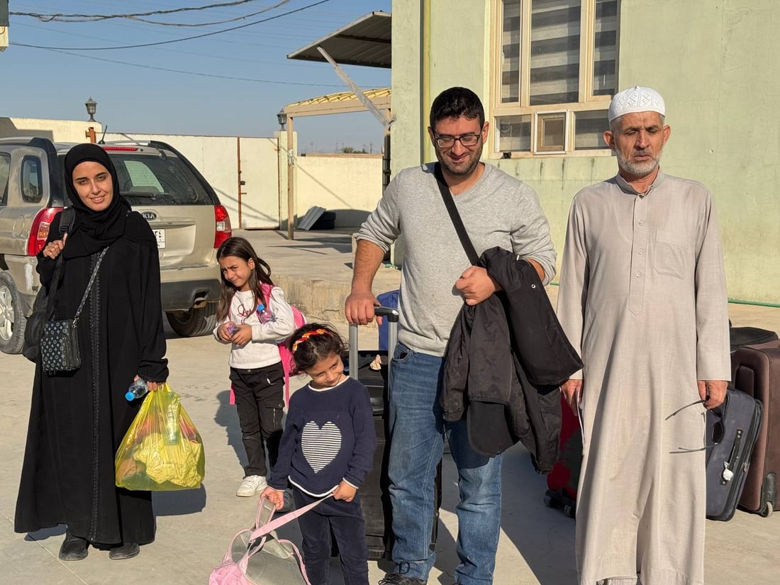 ماڵێکى خانەقینى دەرگایان بەڕووى خێزانێکى پەنابەرى لوبنانیدا کردەوە