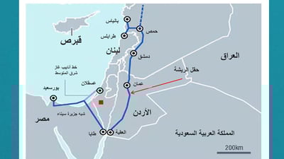 الغاز العربي ينقذ العراق بعد فشل الالتفاف على عقوبات إيران.. أنبوب قصير من الأردن