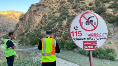 بەرگرى شارستانى سۆران ناهێڵن کەس لە رووبارەکان نزیک ببنەوە
