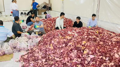 123 کەس بە چەقۆ لەکاتی قوربانی خۆیان بریندار کردووە