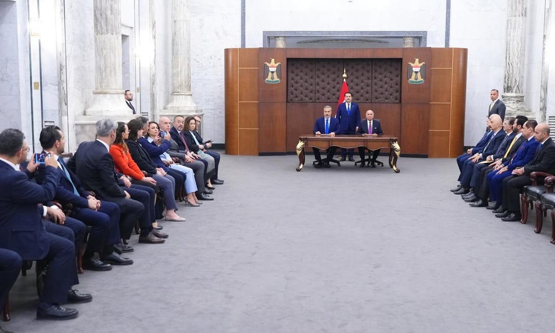 Iraq and Turkey sign executive mechanism for water cooperation agreement