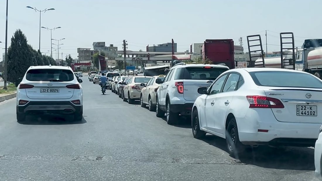 ئەمڕۆ لە هەولێر لە 29 بەنزینخانە بەنزینی 750 دیناری دابەش دەکرێت