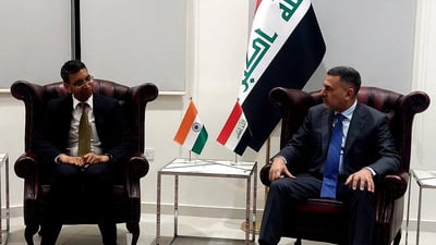 أسعد العيداني يناقش مع السفير الهندي فتح مكتب خاص في البصرة لمنح الفيزا