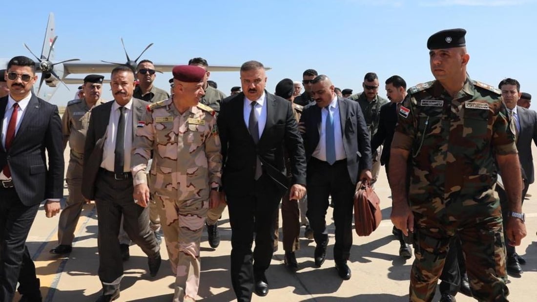 وزير الداخلية يصل إلى ميسان على رأس وفد أمني رفيع