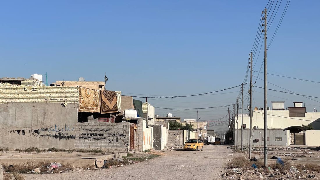 صور من حي الجواهري في الزعفرانية.. منطقة خارج تغطية الخدمات والمرشحون اختفوا