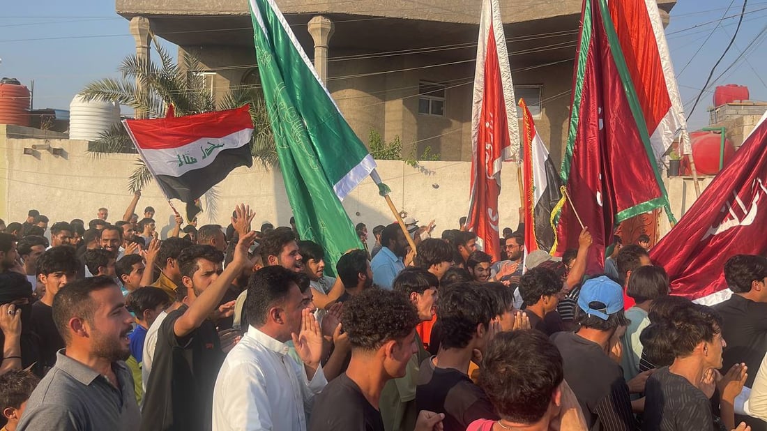 فيديو: احتجاجات “مناطق النفط” بالبصرة تتوسع إلى الدير.. تظاهرة حاشدة “وتهديد”