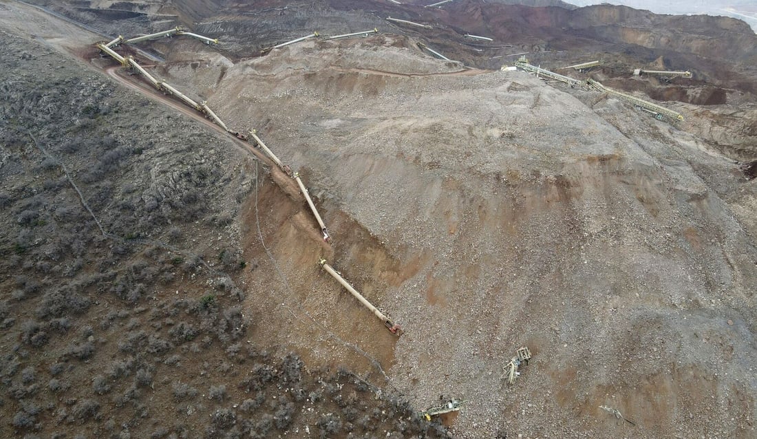 چوار کەس لەسەر داڕمانی کانەکەی باکوری کوردستان دەستگیر کران