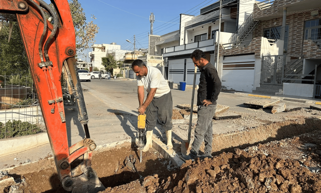 کێشەی کەمئاوی گەڕەکی دەرسیم چارەسەر کرا 