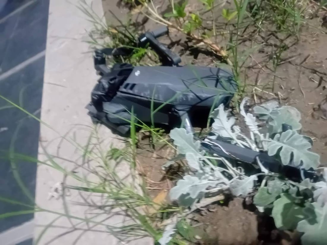 المسيرة التي سقطت قرب وزارة الاتصالات “لعبة أطفال”.. توضيح من الداخلية