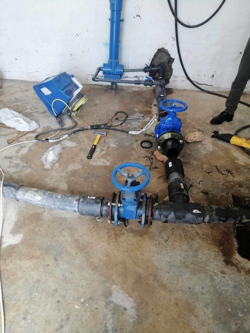 بۆ یه‌كه‌مجار ئاوى خواردنه‌وه‌ گەیەندرایە 60 ماڵی سنوورى ناحیەی رزگاری