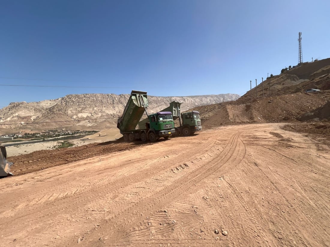 دروستکردنی بەرزەپردەکەی رێگای ژاڵەناو دەستیپێکرد