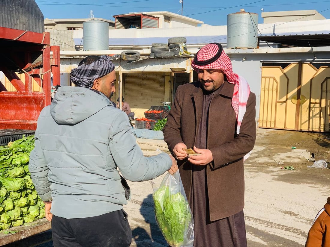 صباح خيرات العراق الطازجة.. آخر أيام الخس وسبهان ينتظر “الركي” (صور)
