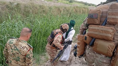 الديوانية: إنهاء نزاع عشائري في الشنافية واعتقال مطلوبين (صور)
