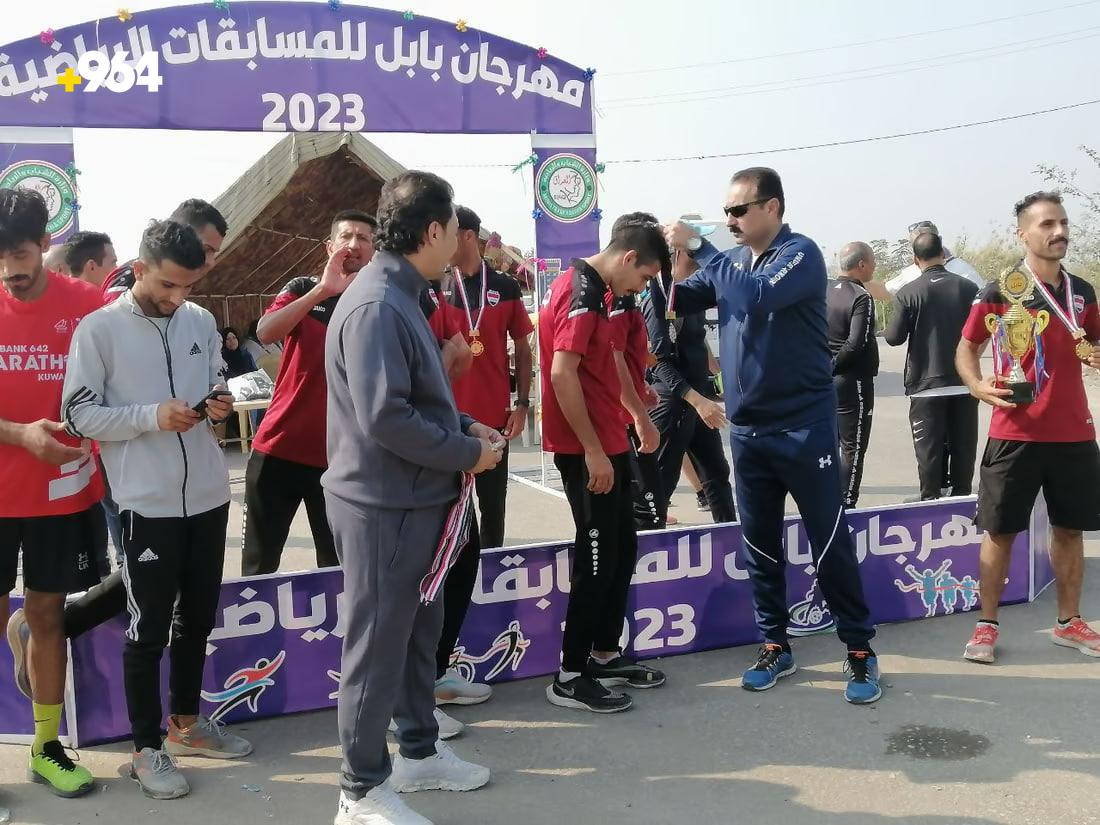 Marathon and cycling competition unites Babylon and Baghdad