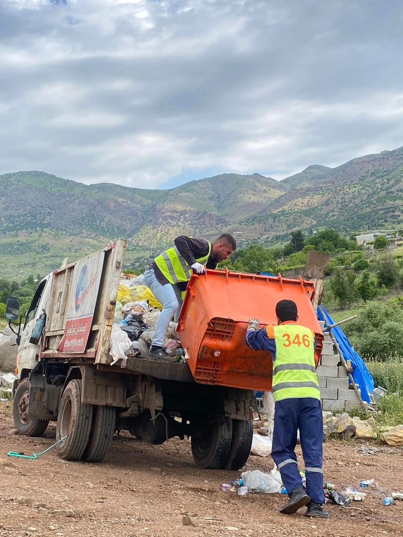 تاڤگه‌ى سه‌رسوول له‌ زبڵ و پاشماوه‌ى هاوڵاتیان پاككرایه‌وه‌