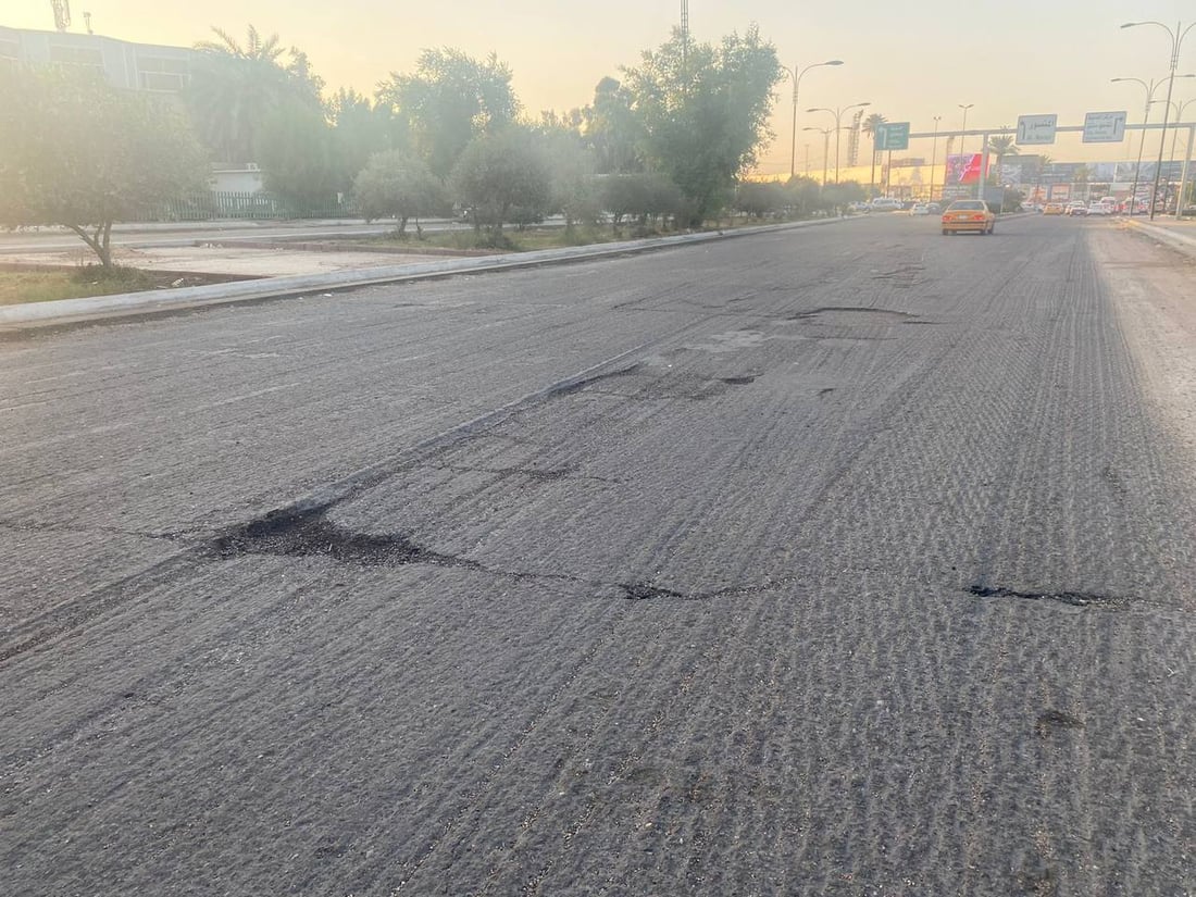 شارع الزيتون الشهير “مقشوط” منذ 4 أشهر.. وأمانة بغداد: كل شيء على ما يرام