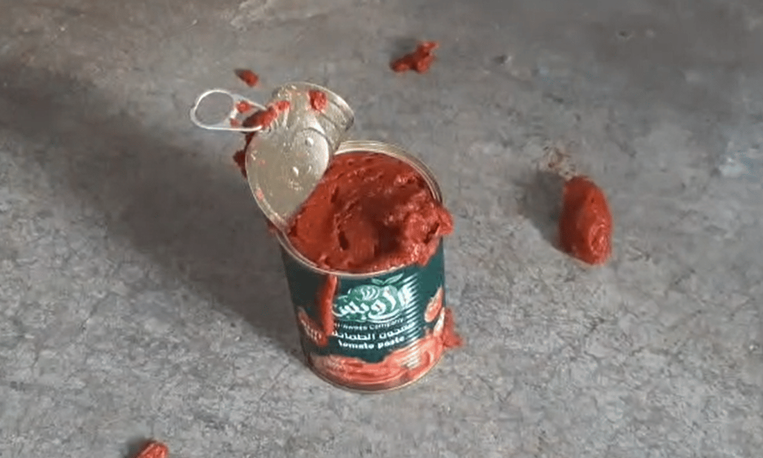 دۆشاوە تەماتەكەی بەشەخۆراكی بەغدا وەک نارنجۆك دەتەقێتەوە