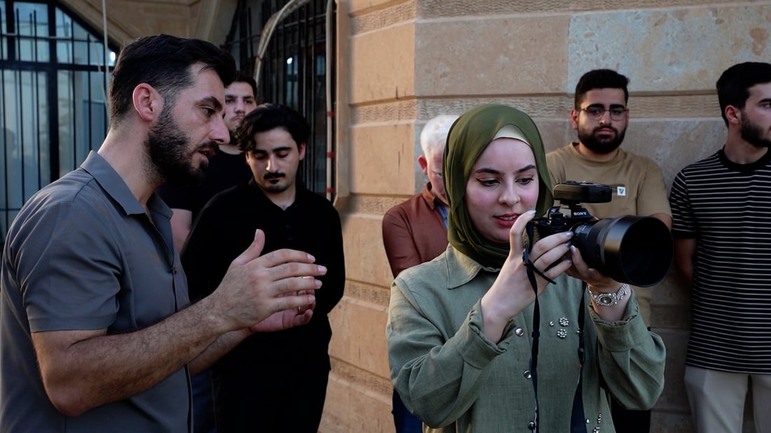 Photography workshop in Hamdaniya helps youth build media skills