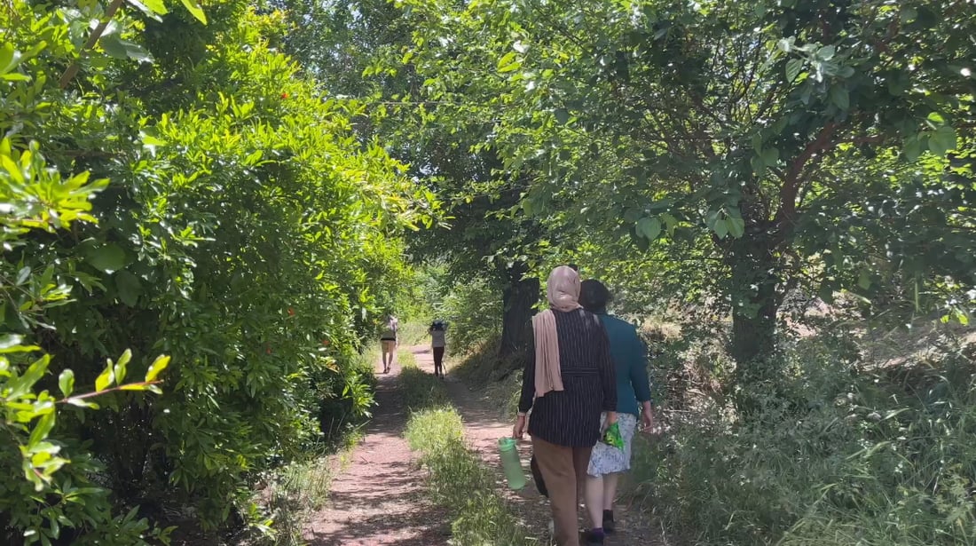 صور: شباب الجنوب يستكشفون حلبجة.. 3 أيام صمت إلا من صوت الطبيعة