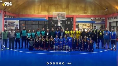 پاڵەوانیەتی باسکە لە شاری سلێمانی کۆتایی هات